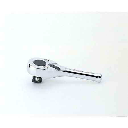 Ko-Ken Ratchet Handle 24 teeth Short 75mm Polished Handle 3/8 Sq. Drive 2749PS-3/8